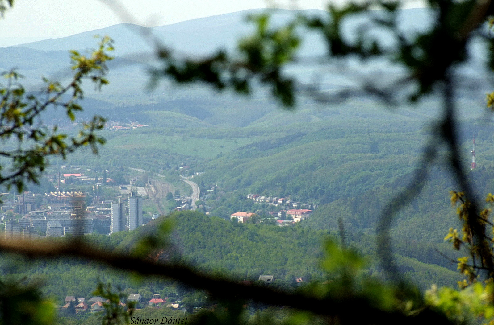 Salgótarján a Salgói Várból