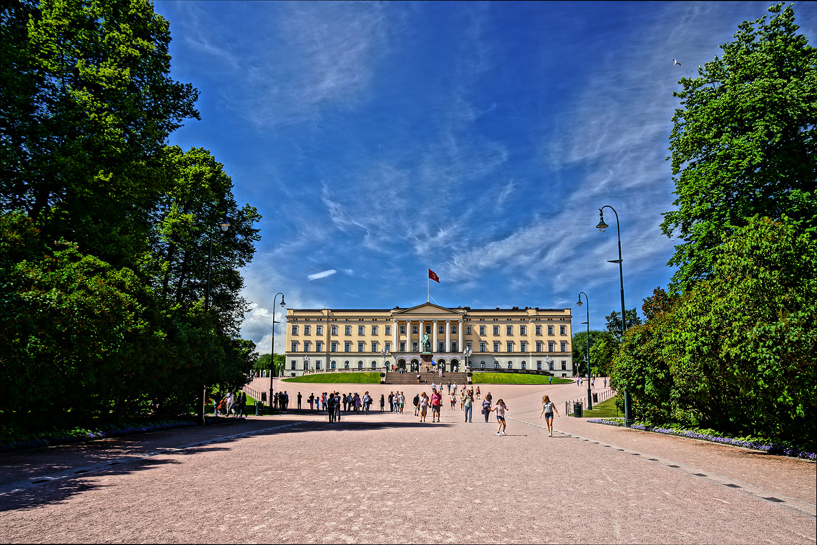 Királyi Palota, Oslo, Norvégia