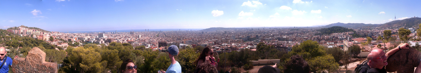 Pano from Parc Güell