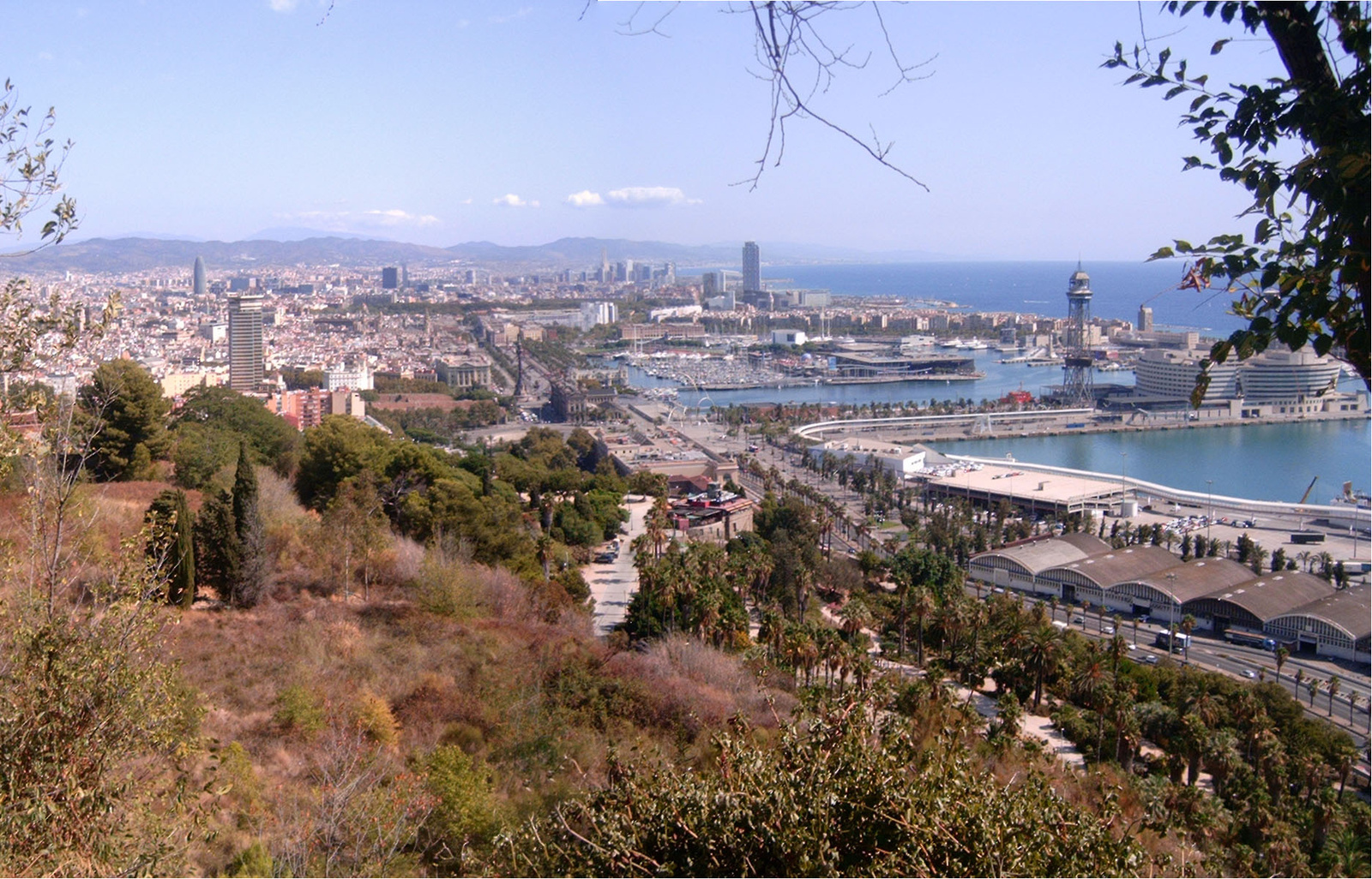 Pano from Montjuic