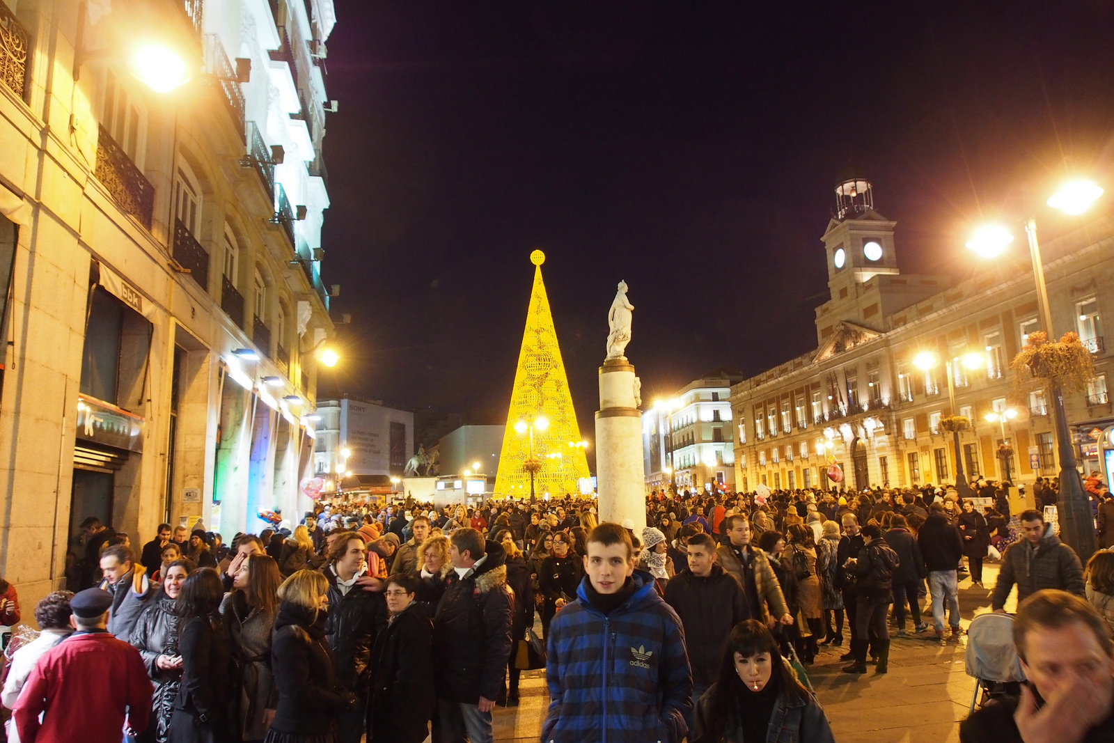 Plaza Major Madrid karácsonykor