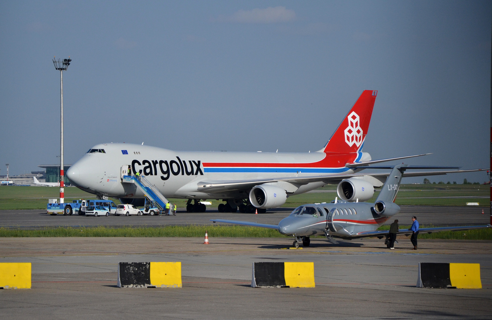 Cargolux - Boeing 747-8R7F/SCD