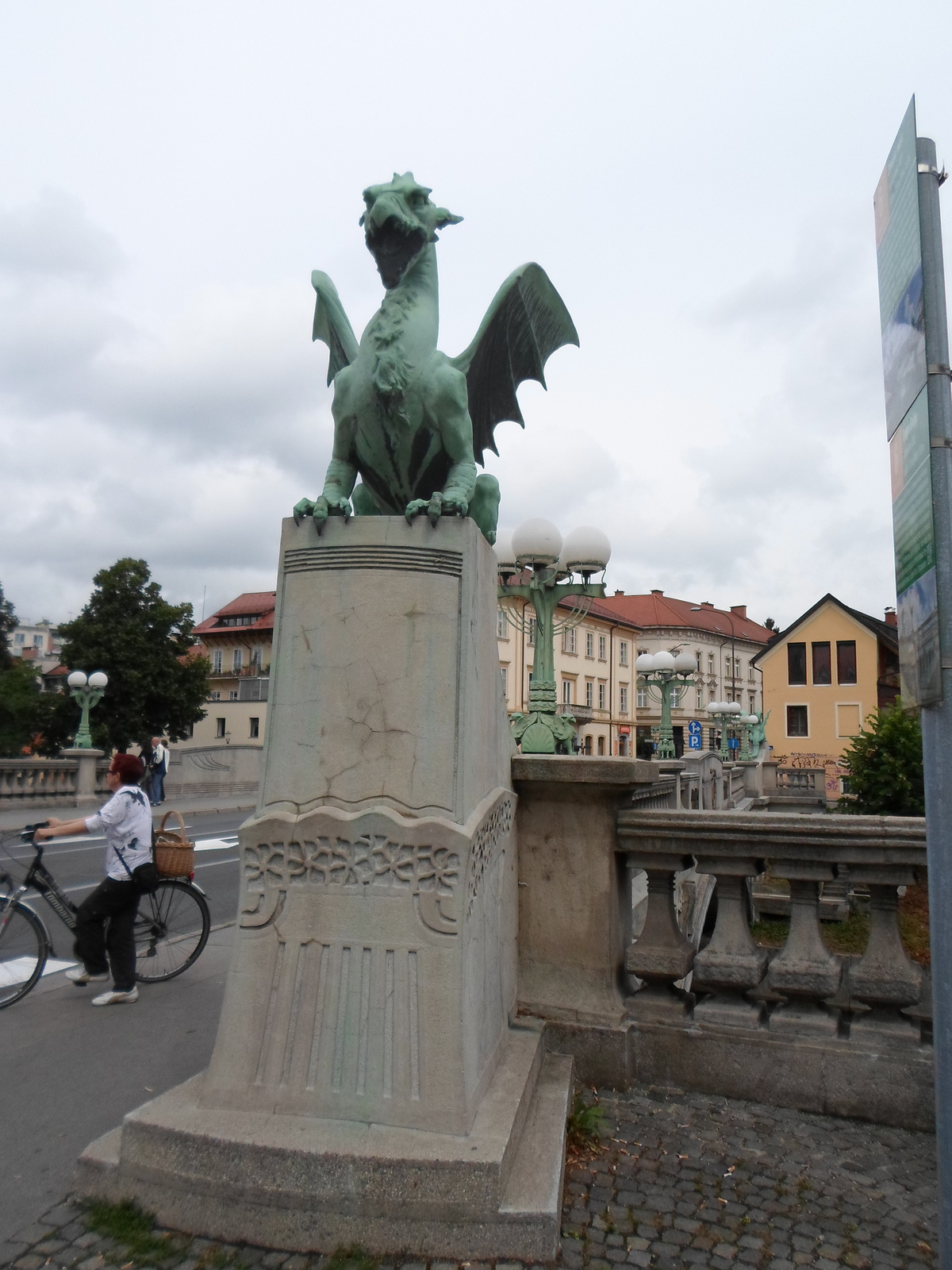 Ljubljana - Sárkányos híd