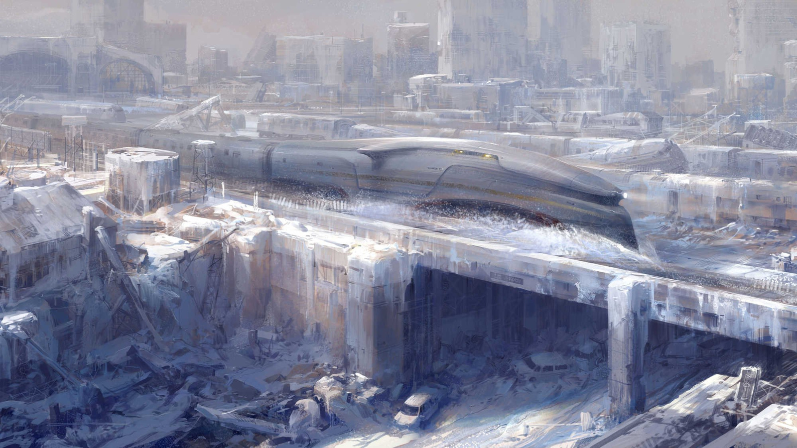 SNOWPIERCER sci fi action apocalyptic thriller train survival 20