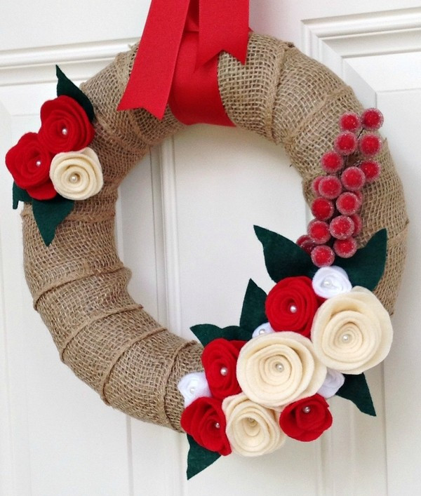 diy christmas burlap wreath 2013 holiday christmas wreath christ