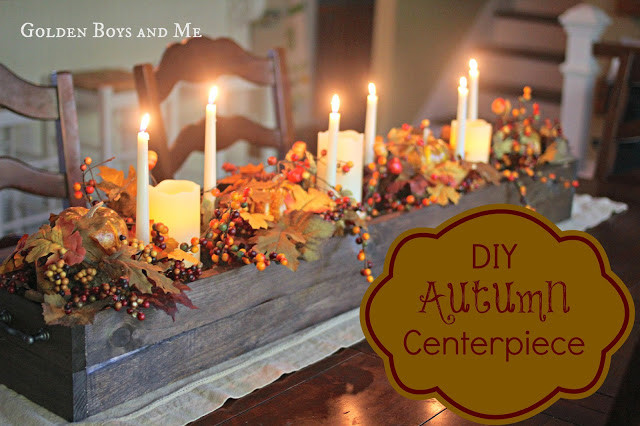 DIY Autumn Centerpiece