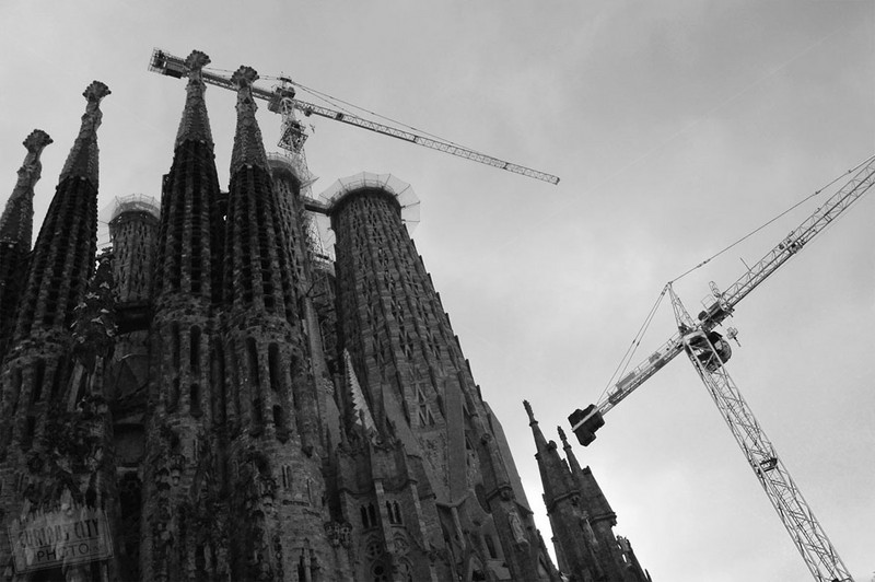 Sagrada Familia - folyamatban