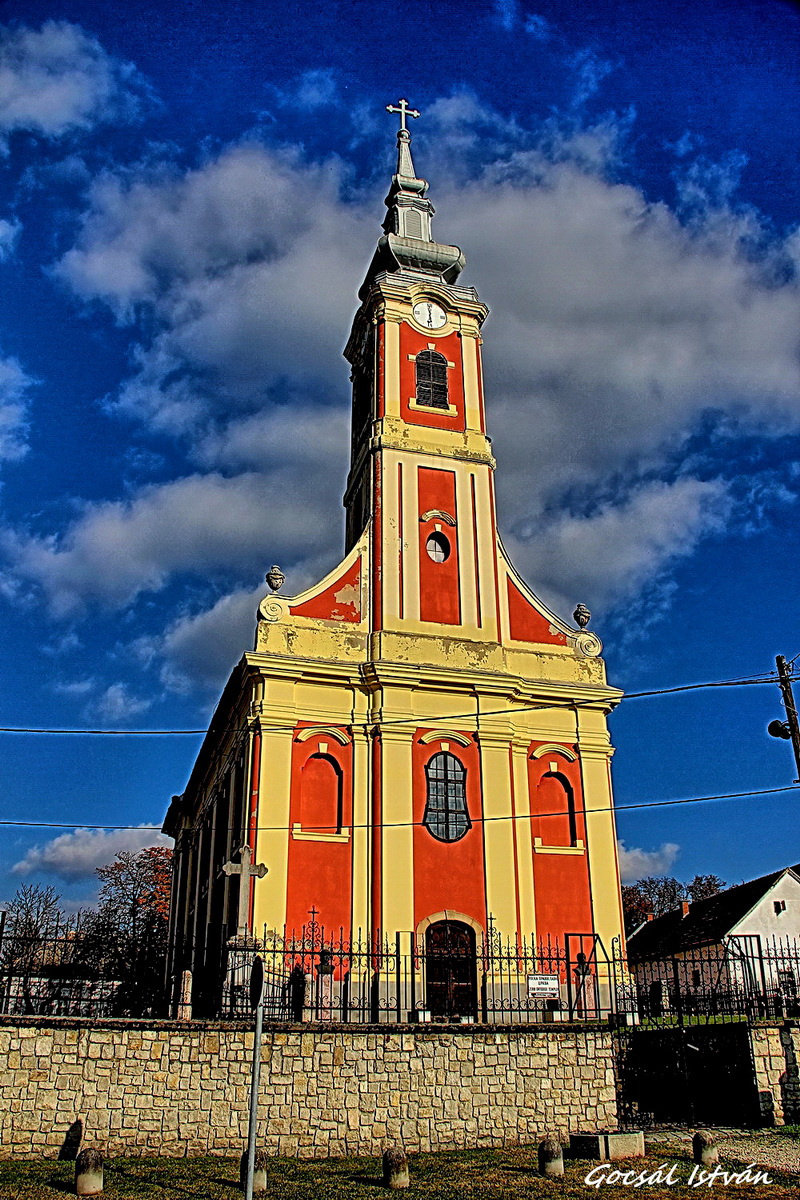 Baja, Szent Miklós templom átméretezve