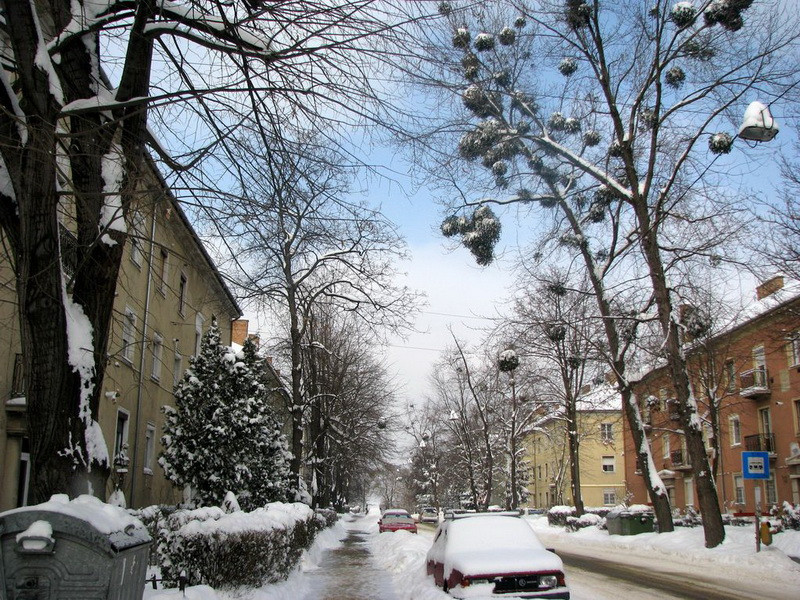 Gorkij utca átméretezve