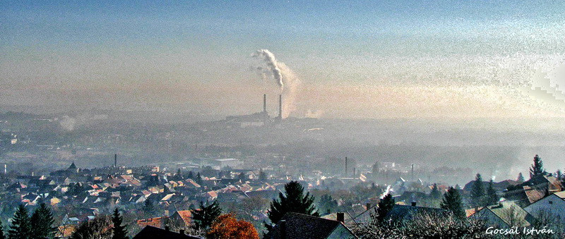 Pécs, kilátás a Havihegyről átméretezve