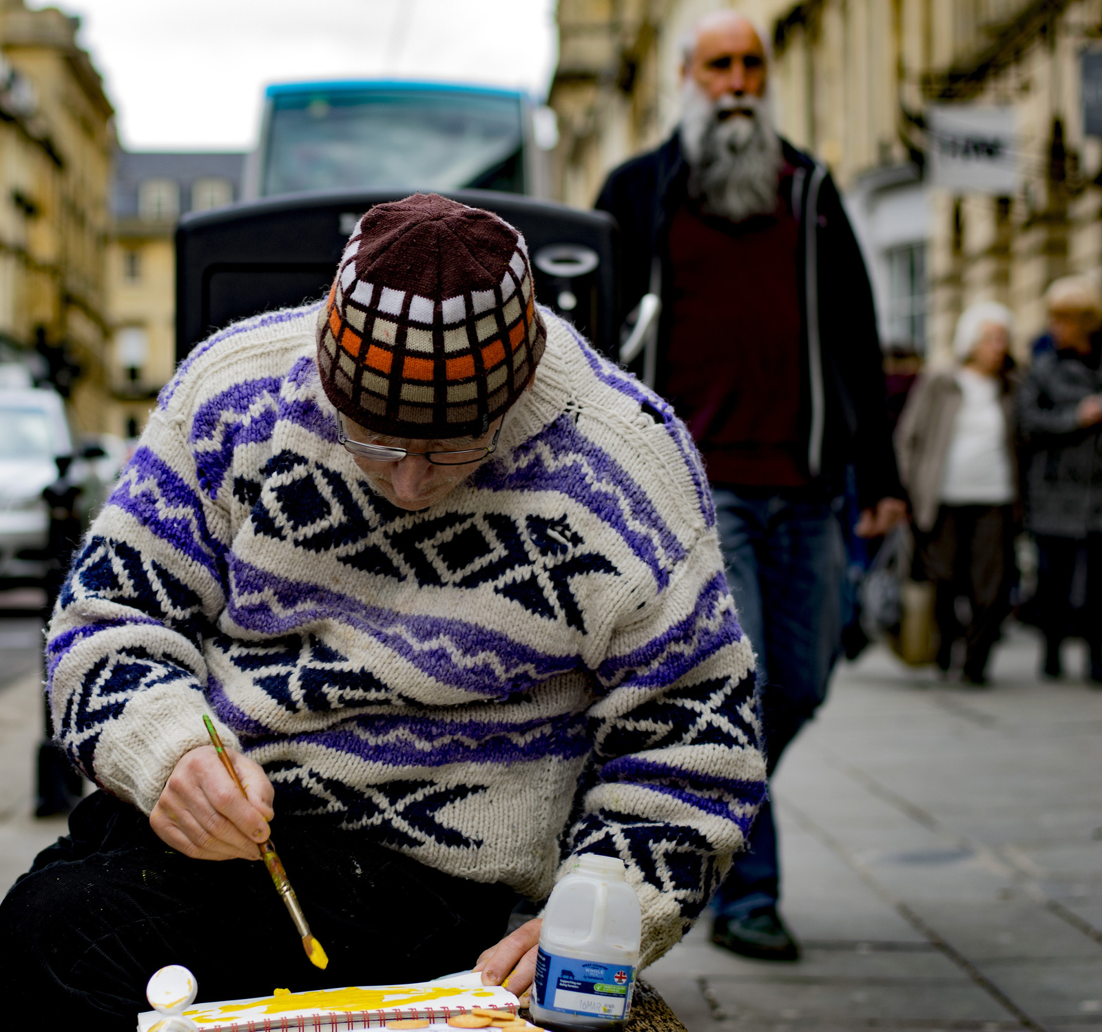 Painter on the street