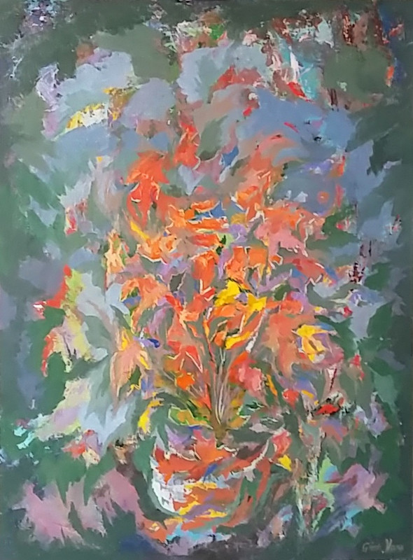 Színvirágok. 60x45