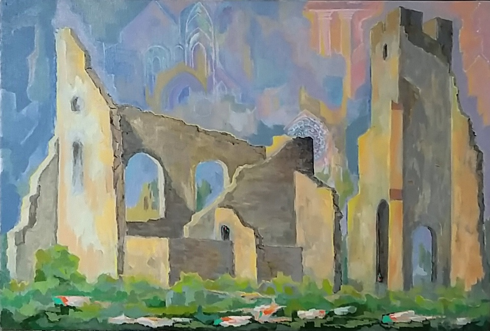 Álmodó romtemplomok. I. 40x60