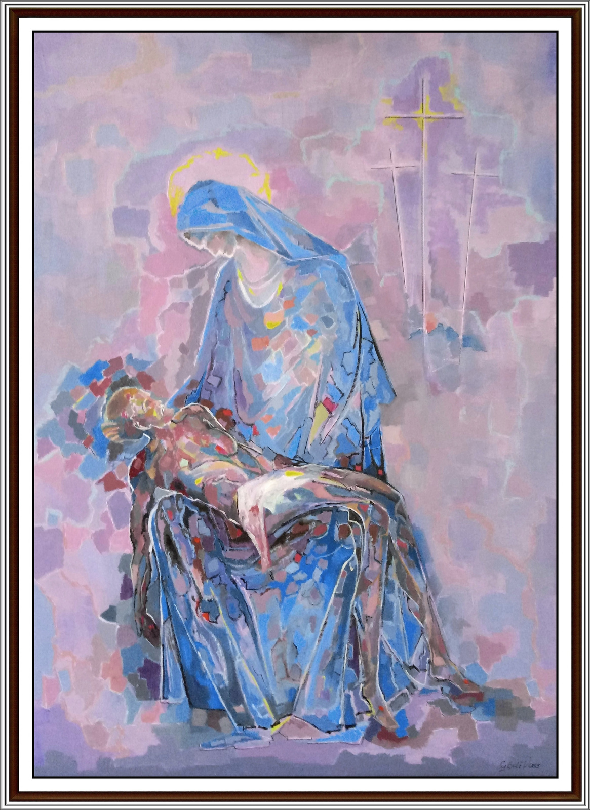 Pieta. Olaj-vászon70x50