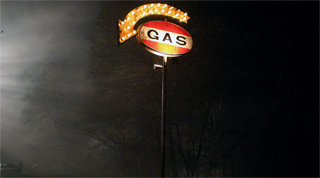 gas station