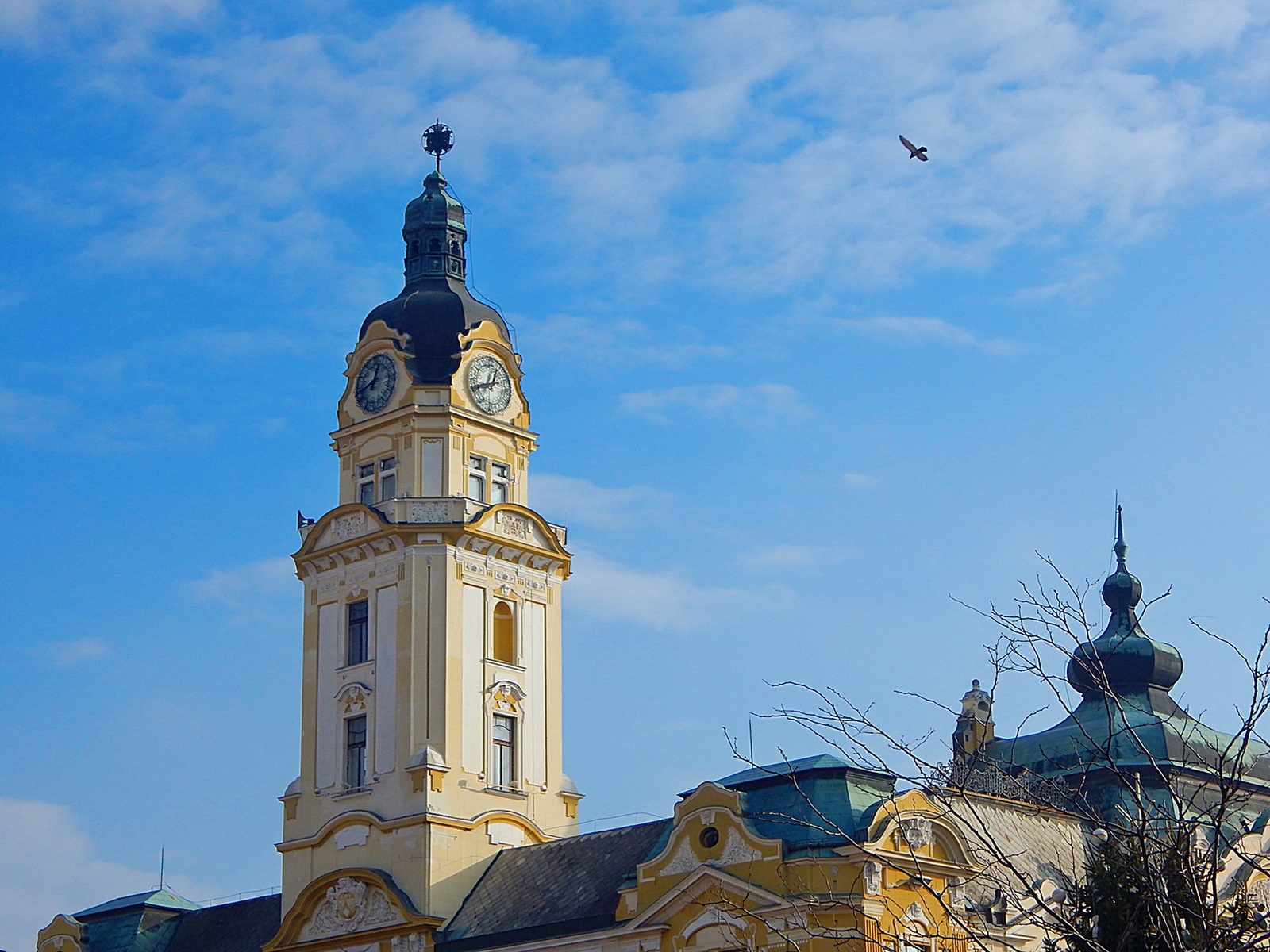 Pécs, Városháza tornya