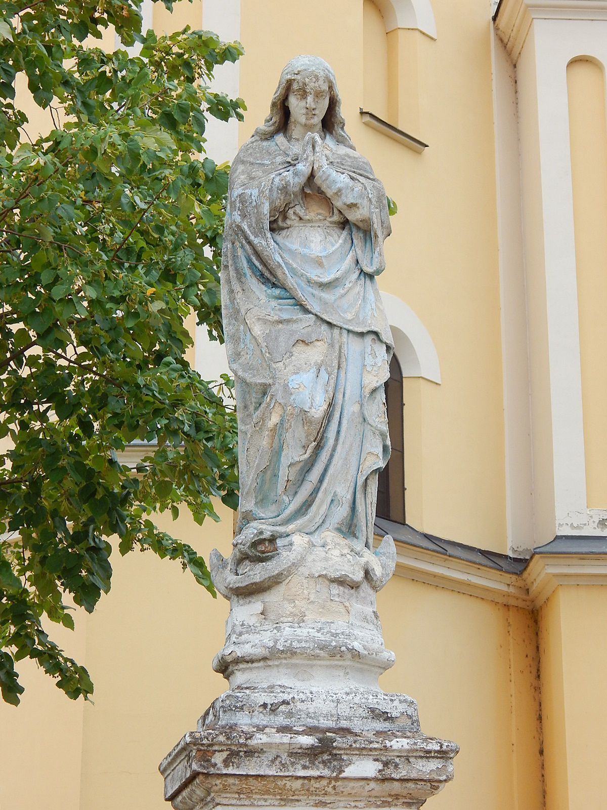 Vaskút, Mária-szobor