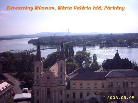 Esztergom a várból