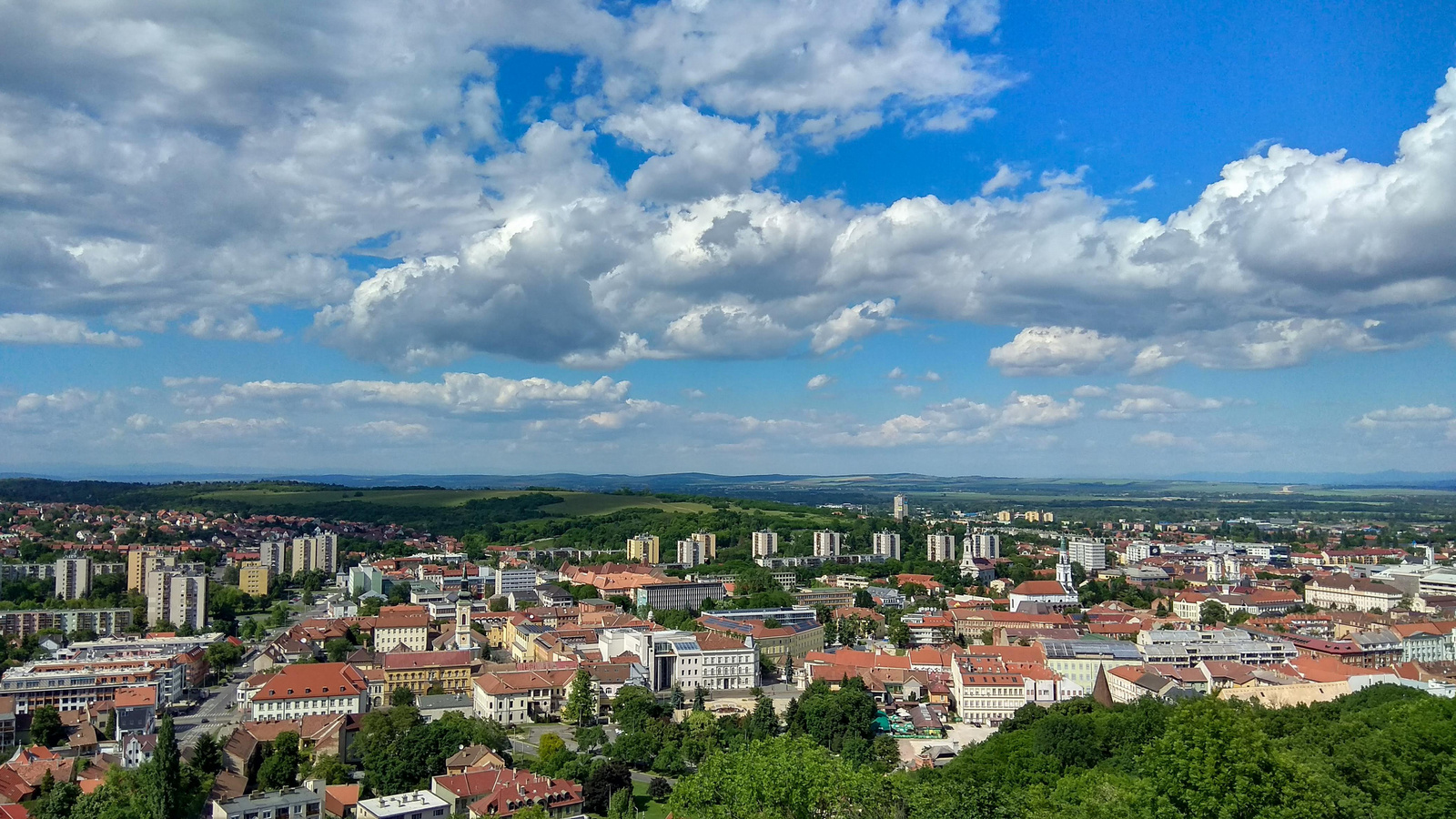 Miskolc városkép kilátó IV. kép