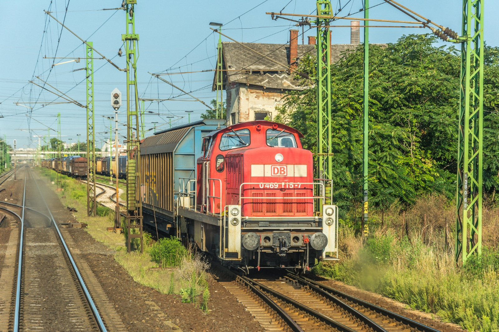 DB Cargo 0469 115 - 001 Győr-Rendező