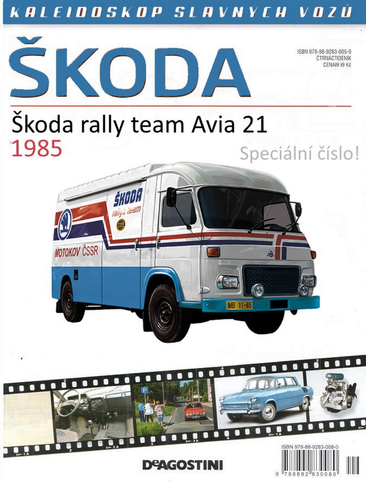Kaleidoskop slavných vozů Škoda Avia 21