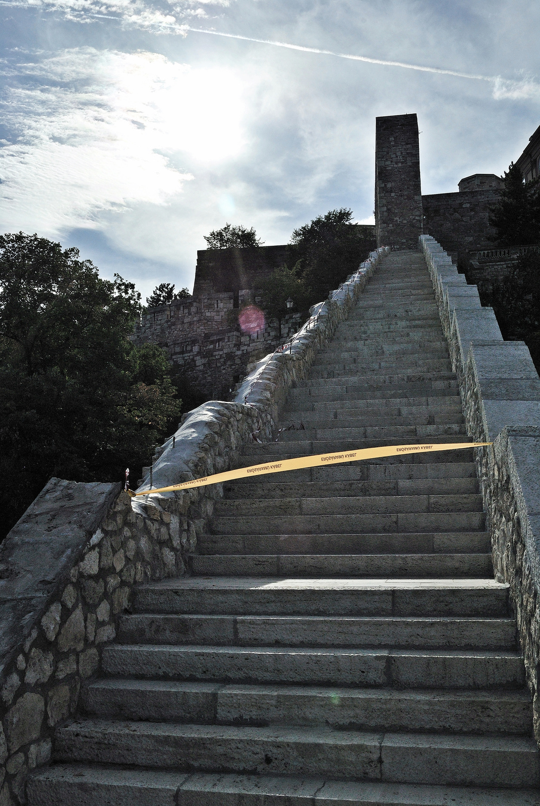 Várkert bazár - Vízhordó lépcső