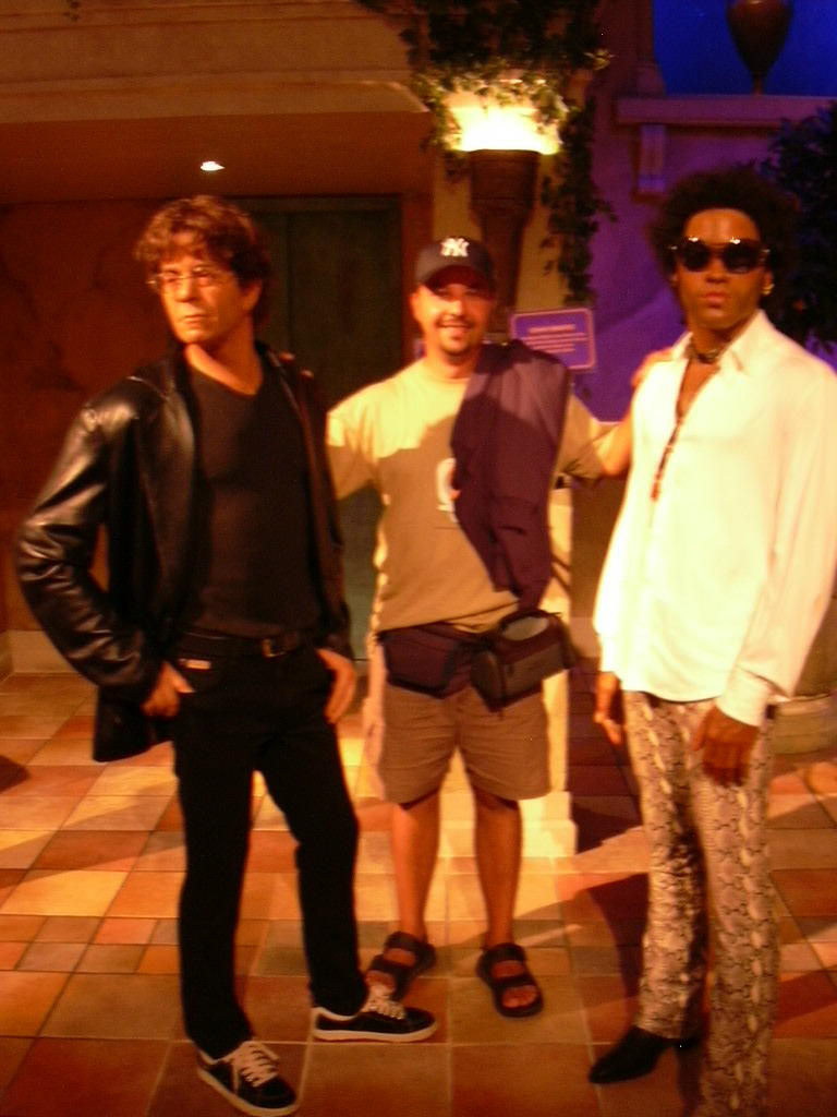 978 Lou Reed, Lenny Kravitz-Madame Tussauds