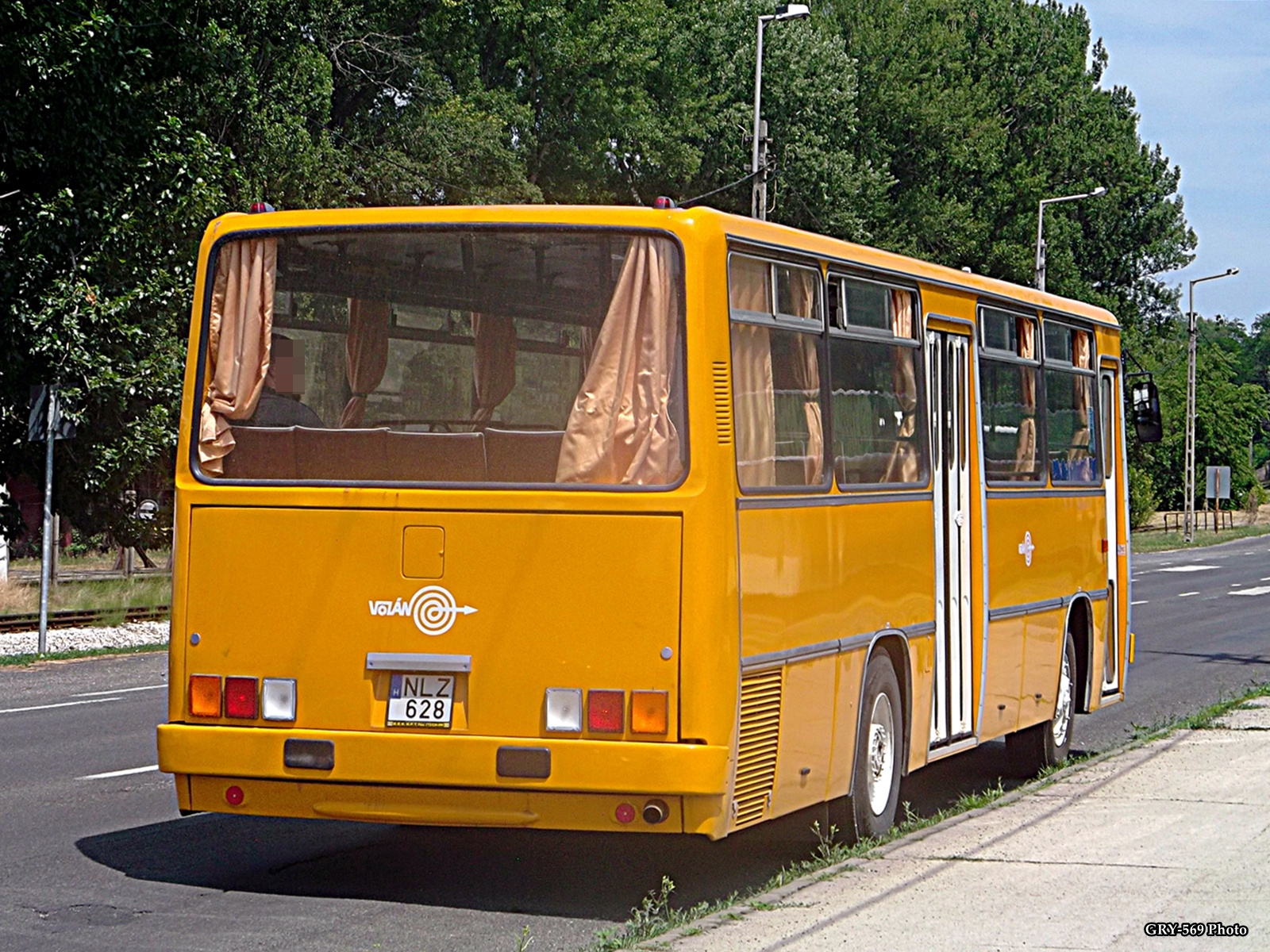 Hátulról is gyönyörű! - NLZ-628 | Ikarus 266.25