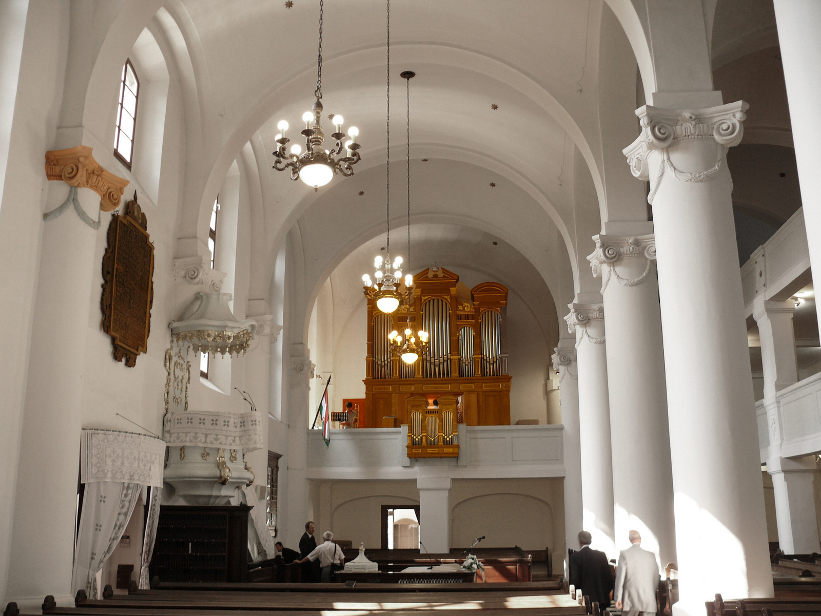 Templombelső a török hódoltság idejéből