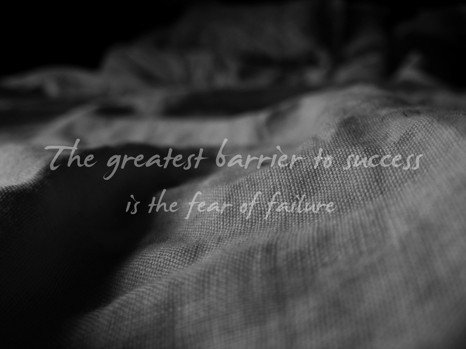 A siker legnagyobb akadálya a kudarctól való félelem