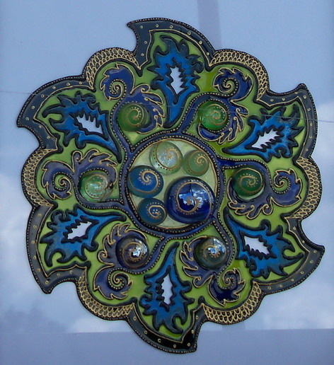 mandala zöld