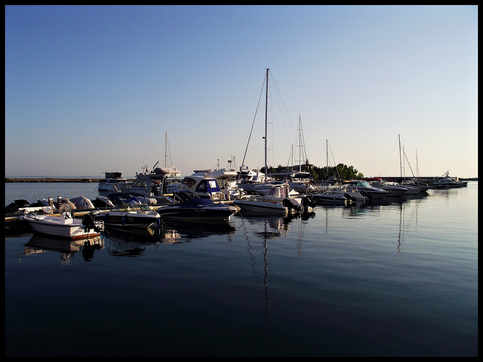 Sozopol - Marina kikötő hajnalban - Marina at dawn 2012 1962