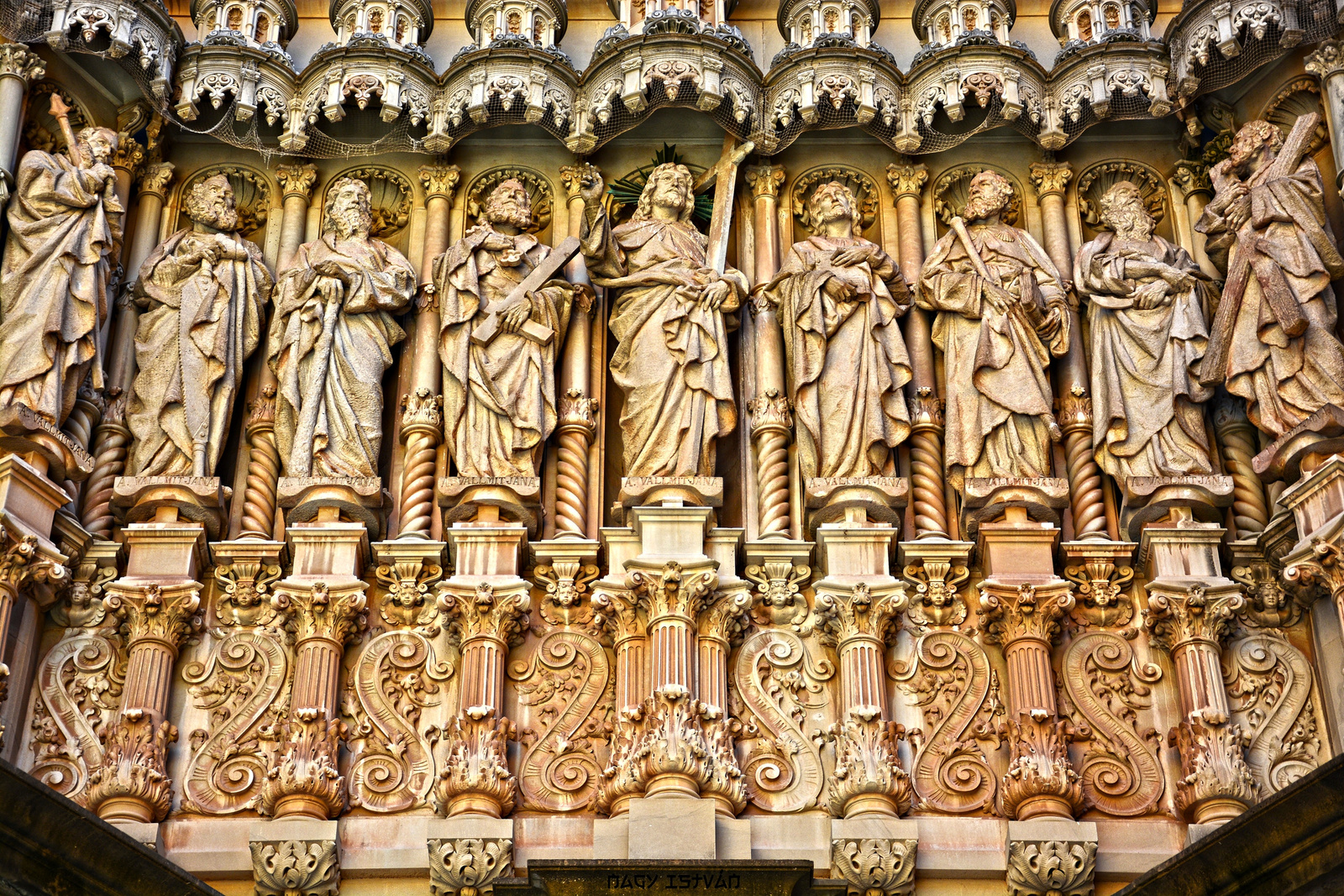Basilica At The Montserrat Monastery - Montserrat 0062.