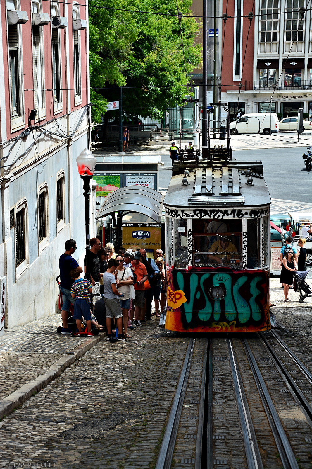 Lisszabon - Elevador da Gloria 0228