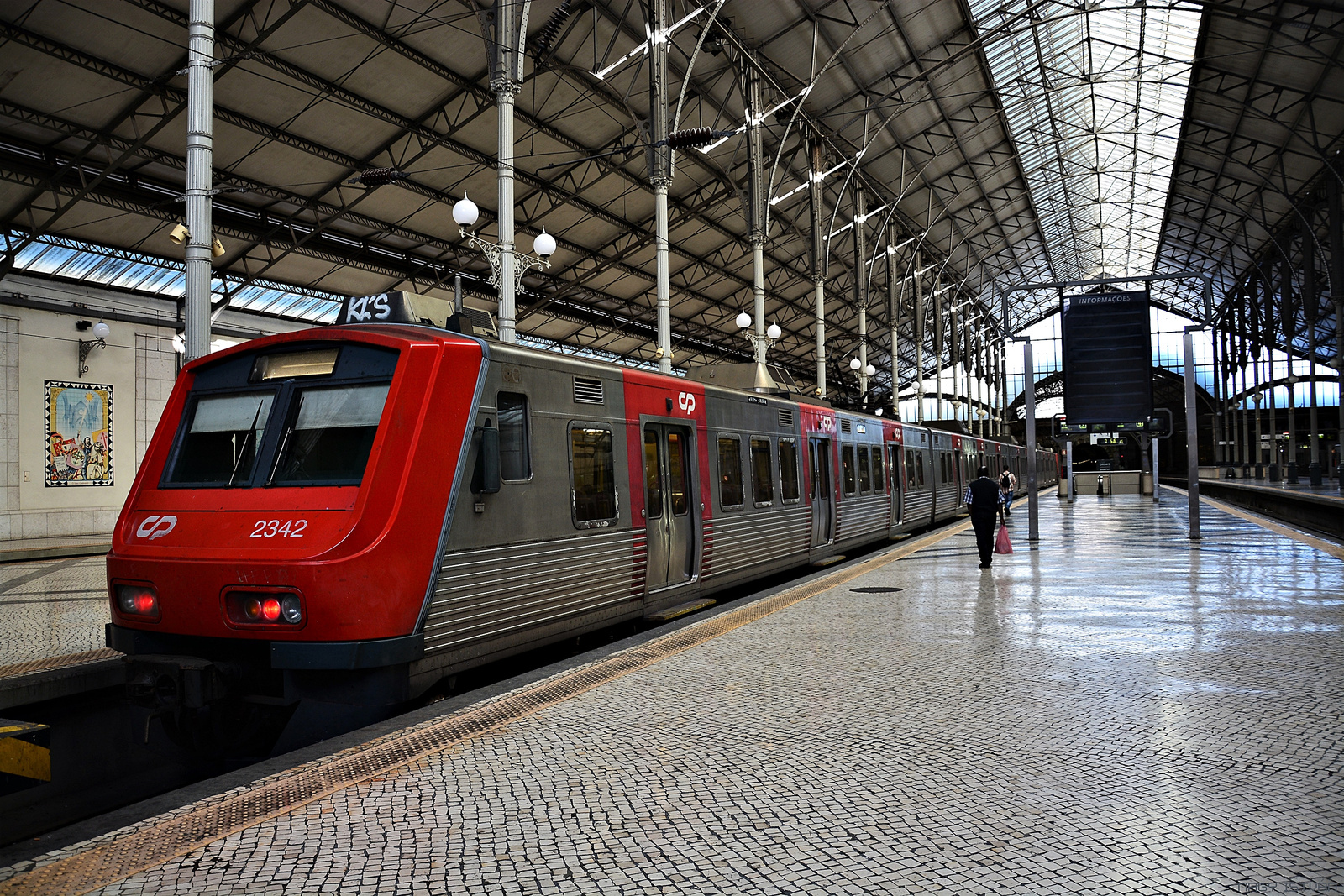 Lisszabon - Rossio Railway Station 1253