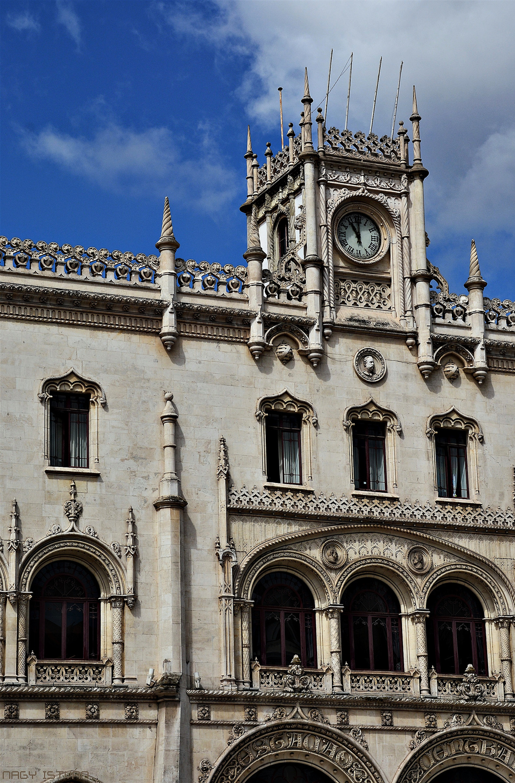 Lisszabon - Rossio Railway Station 1998