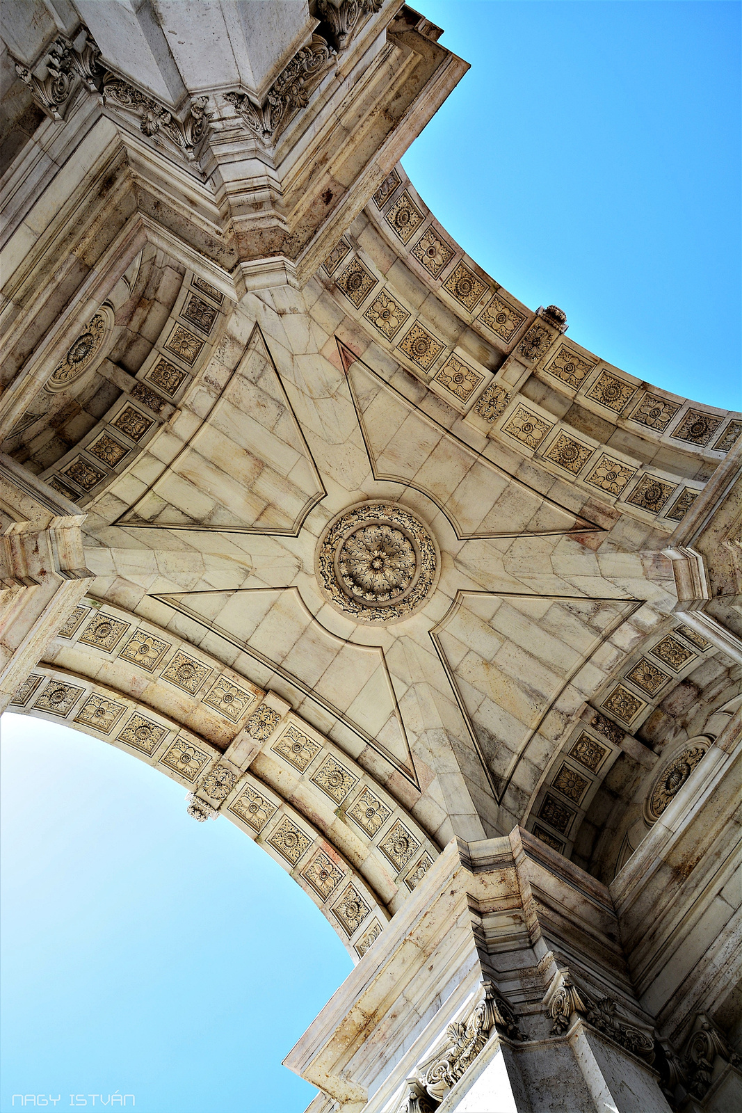 Lisszabon - Arco da Rua Augusta 0924