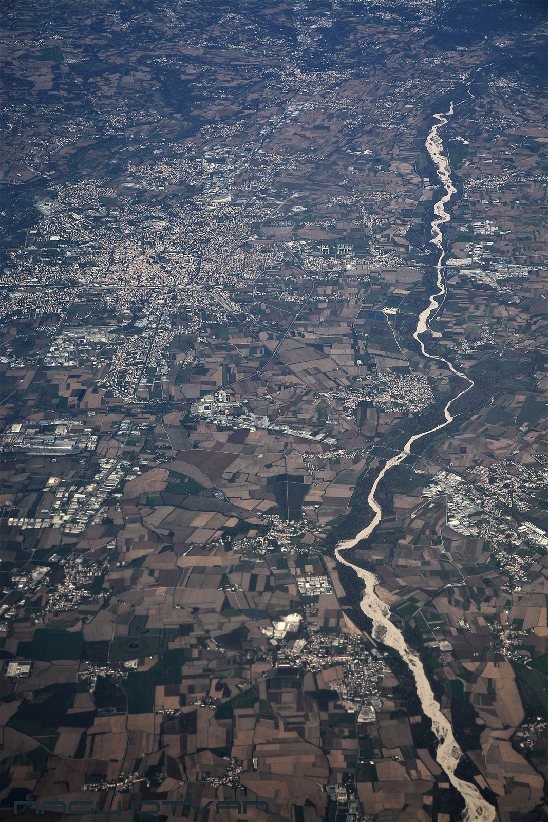 Udine and Torrente Torre