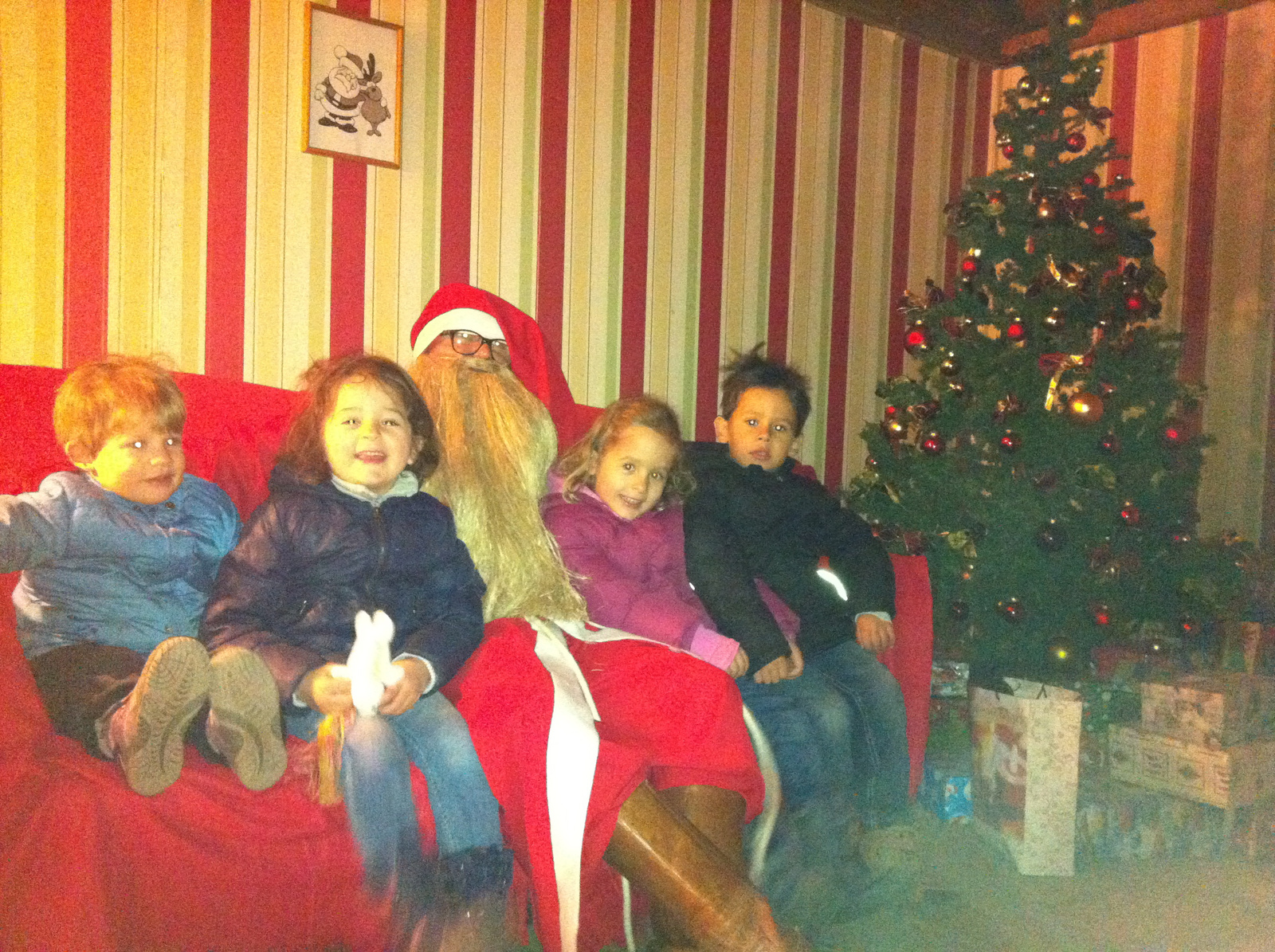 meeting santa in siofok