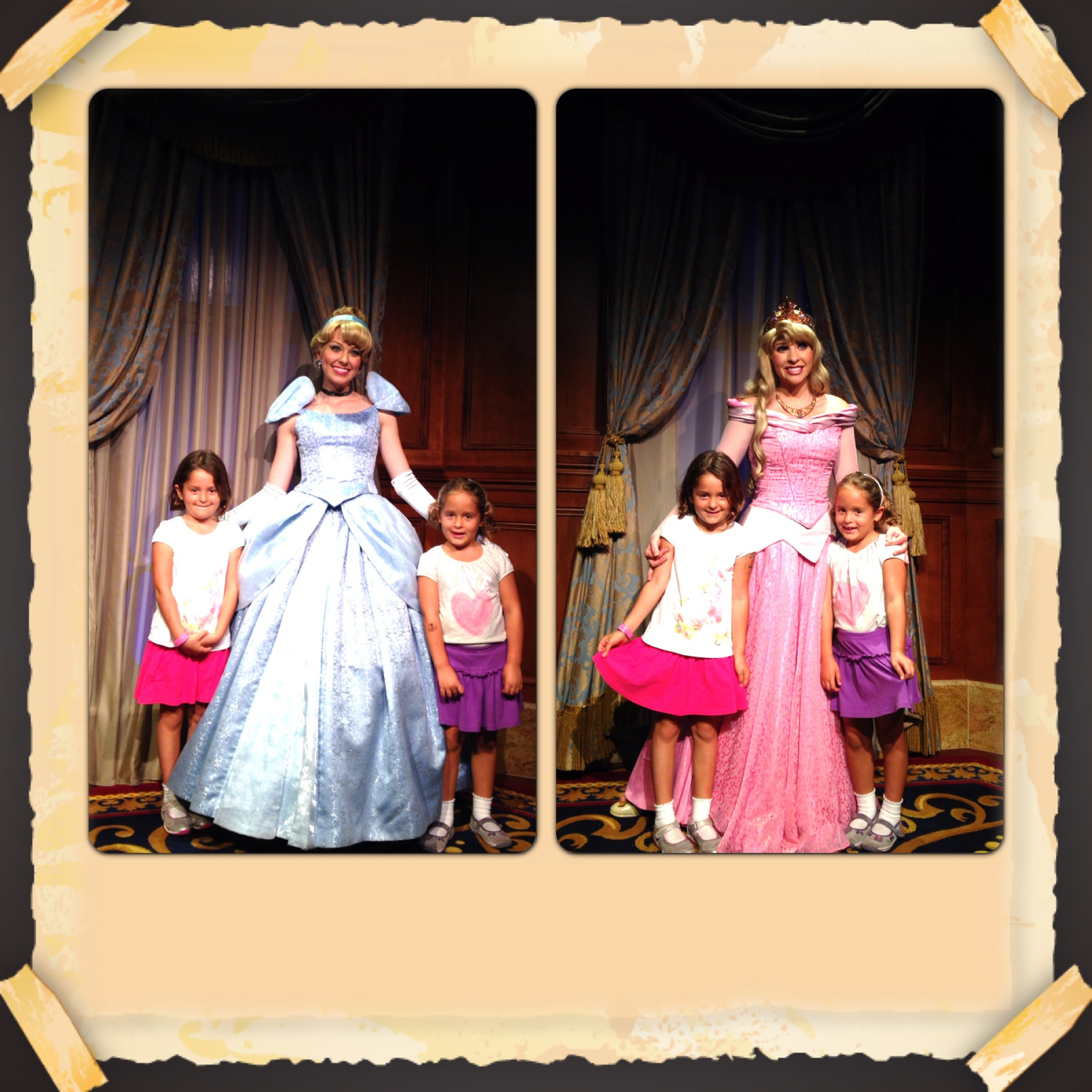 meeting the princesses in disney world