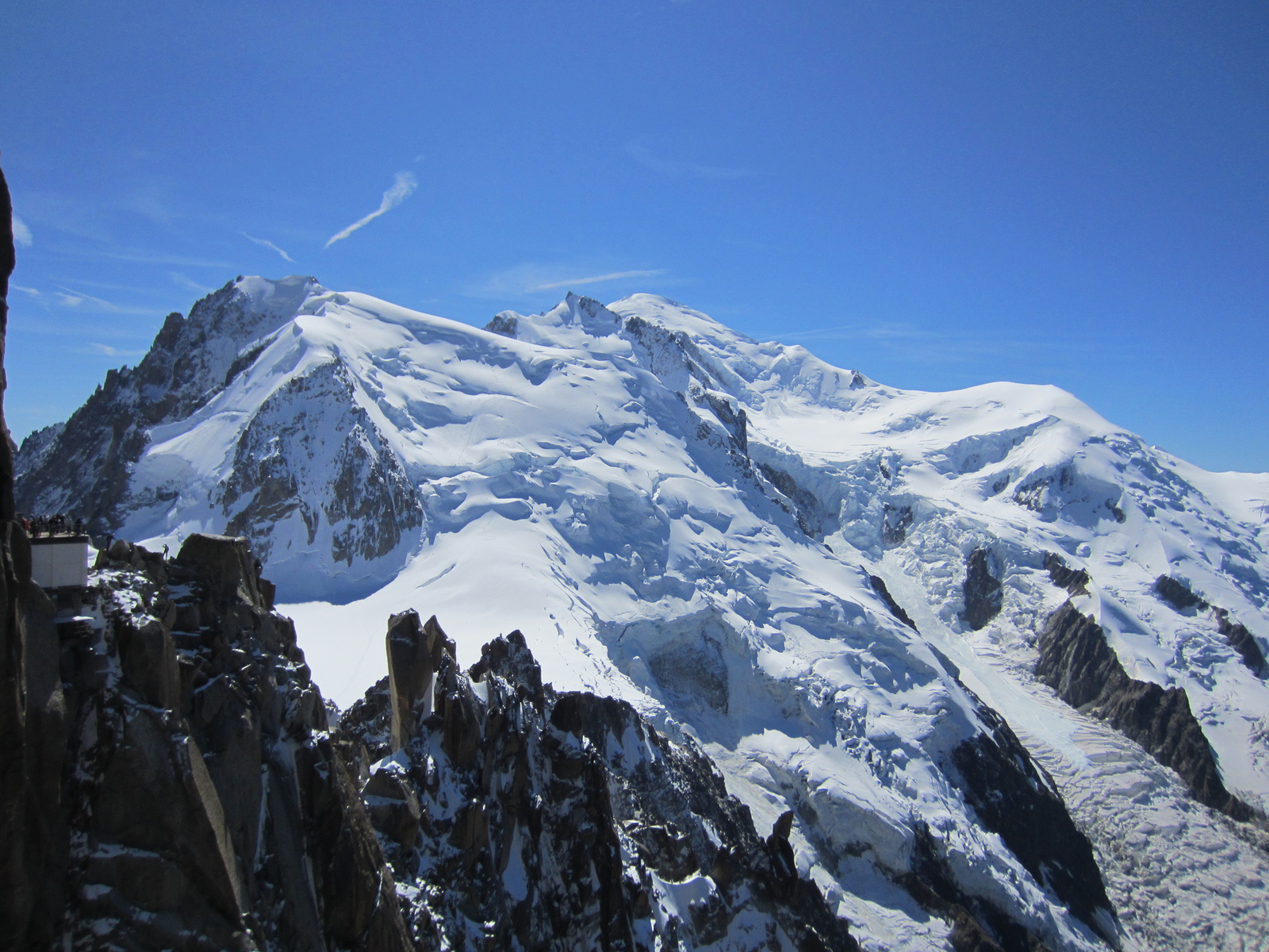 És ott a Mont Blanc