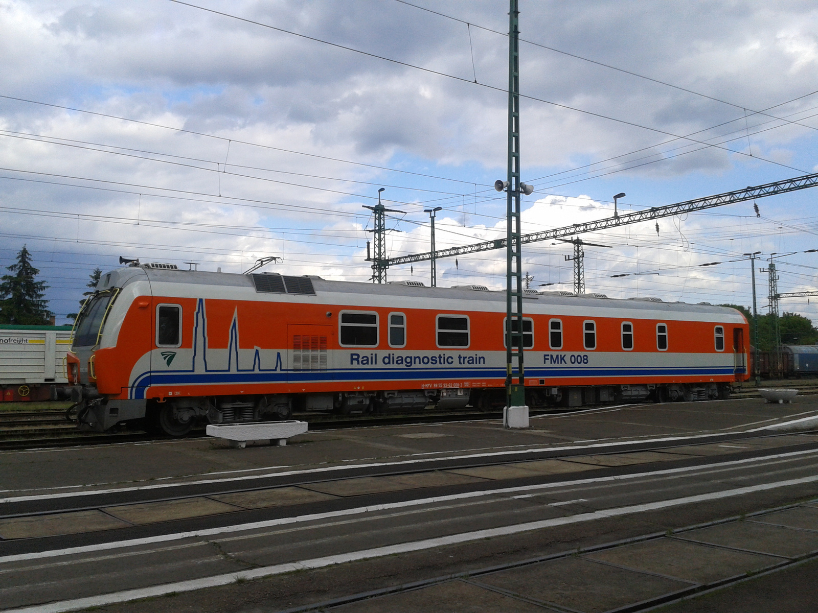 9362 008 Rail diagnostic train FMK 008