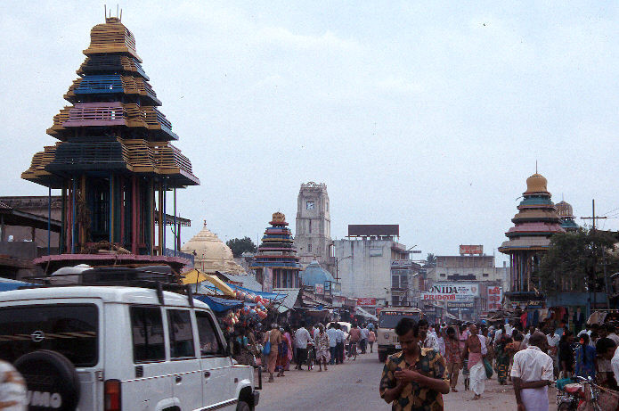 Downtown Tiruvanamalai