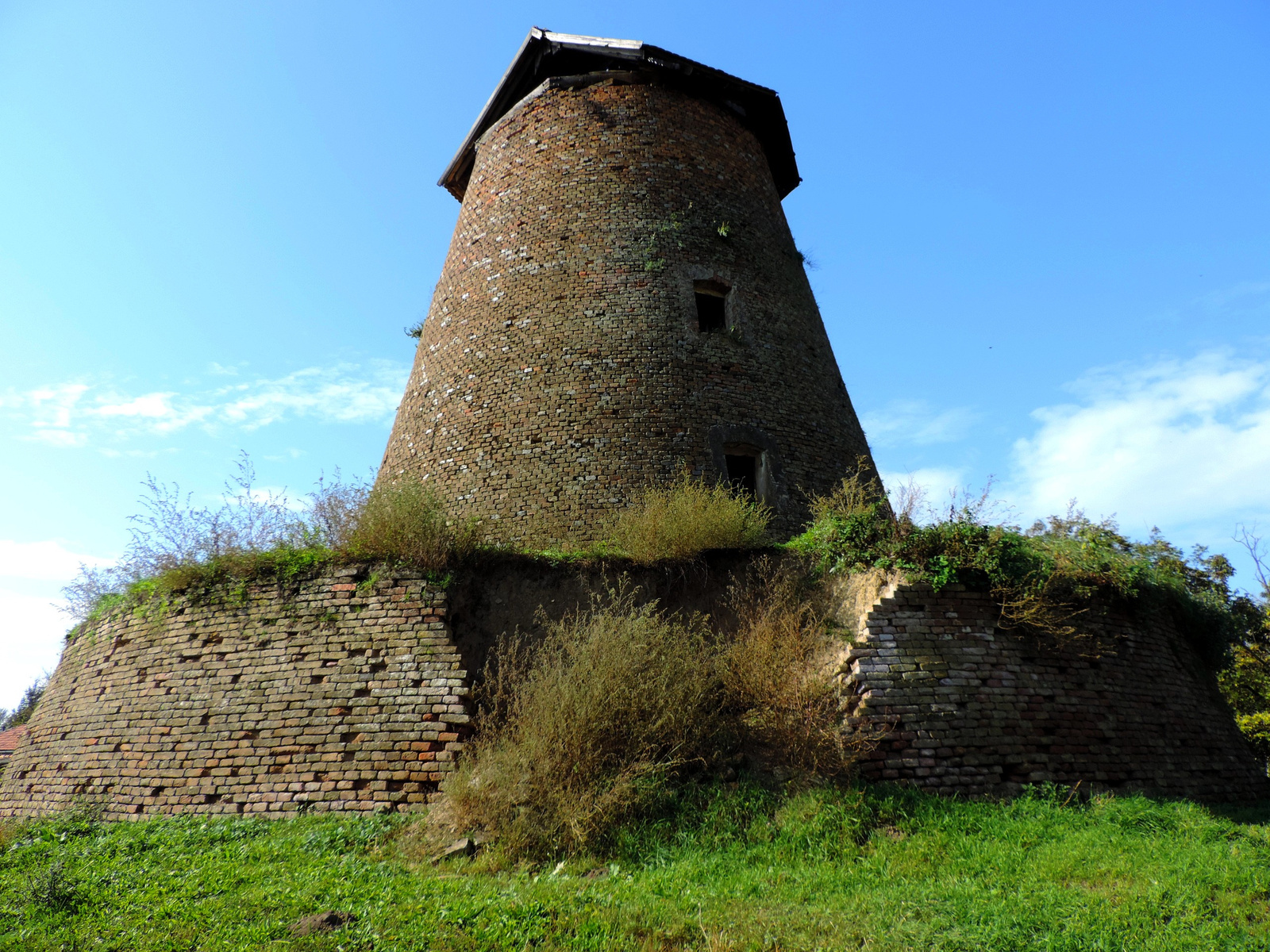 Szélmalom maradvány