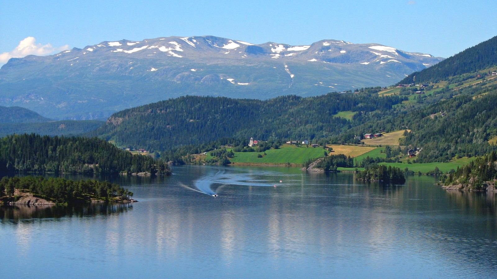 Norvég tájkép