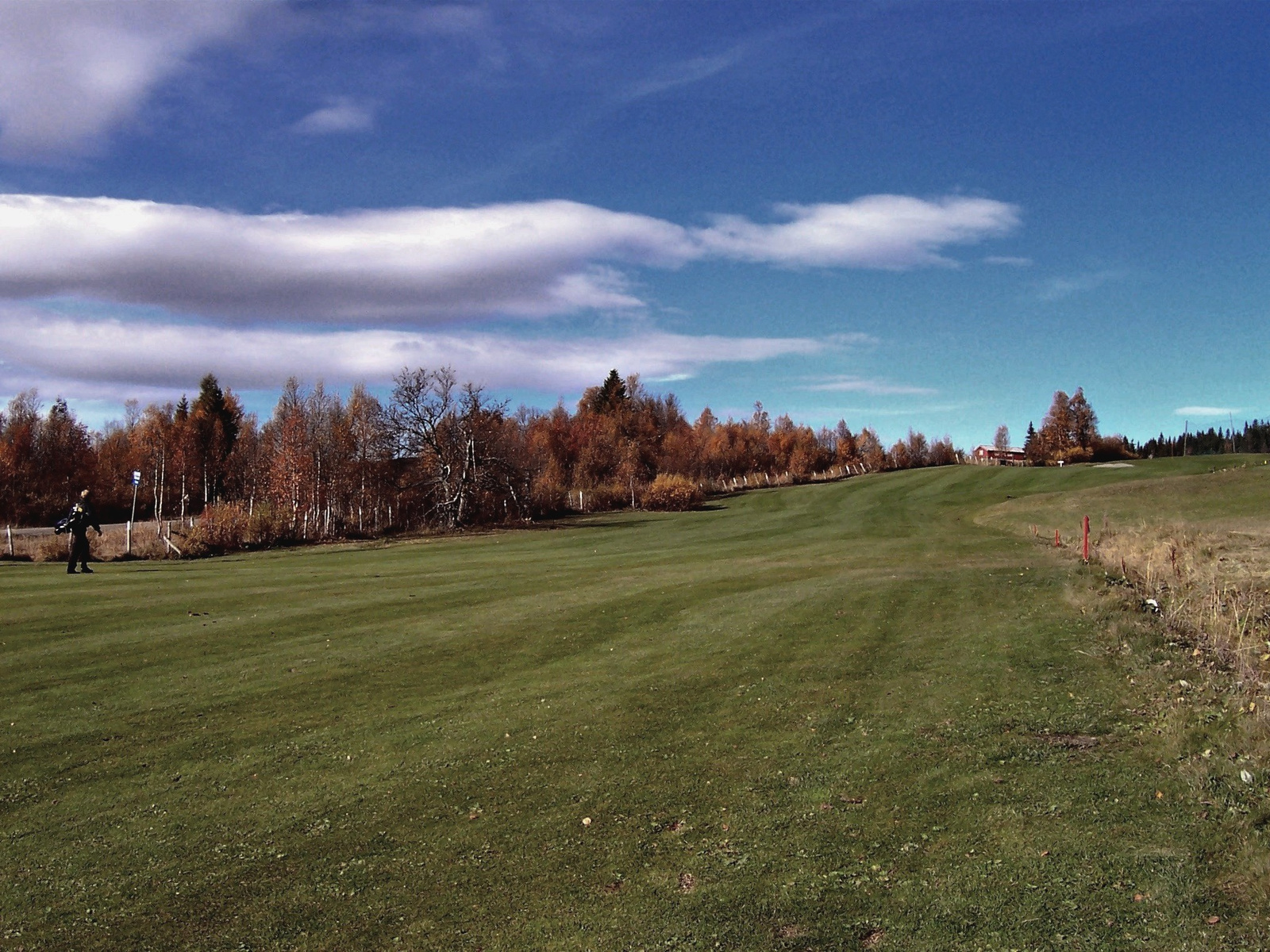 Golf-sí pálya ősszel