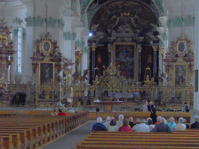 St. Gallen Katedrális Svájc