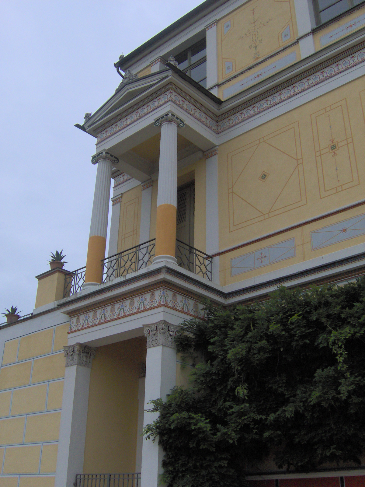 Pompejanumi villa.