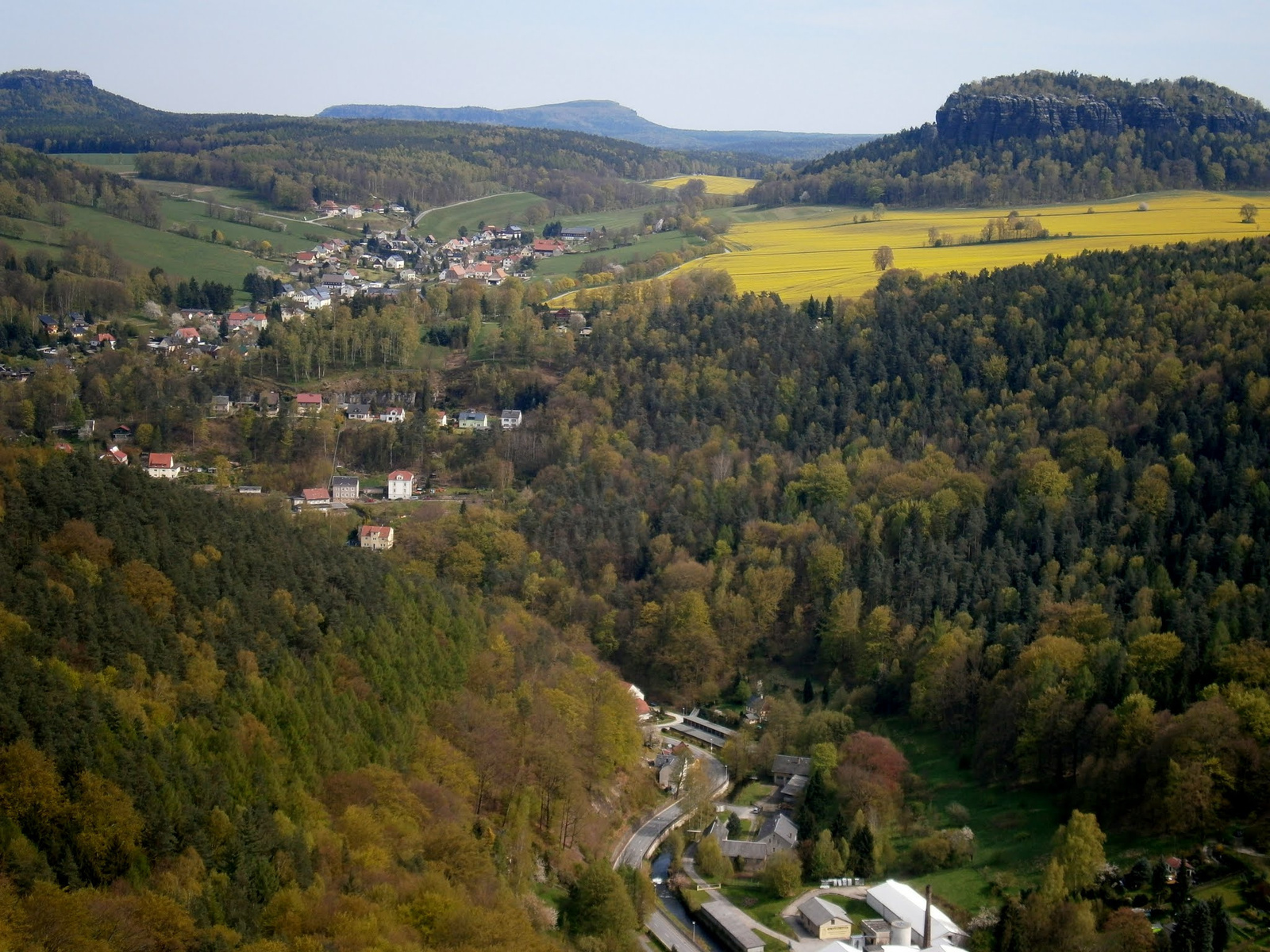 Königstein fellegvárából