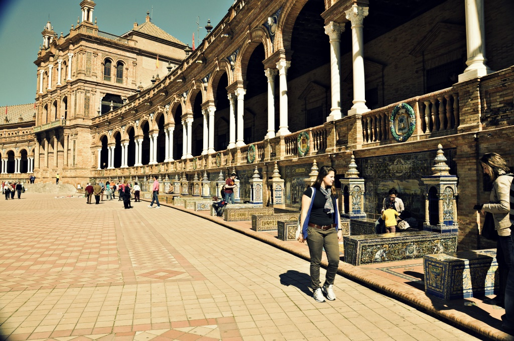 Sevilla, Plaza de Espagna8